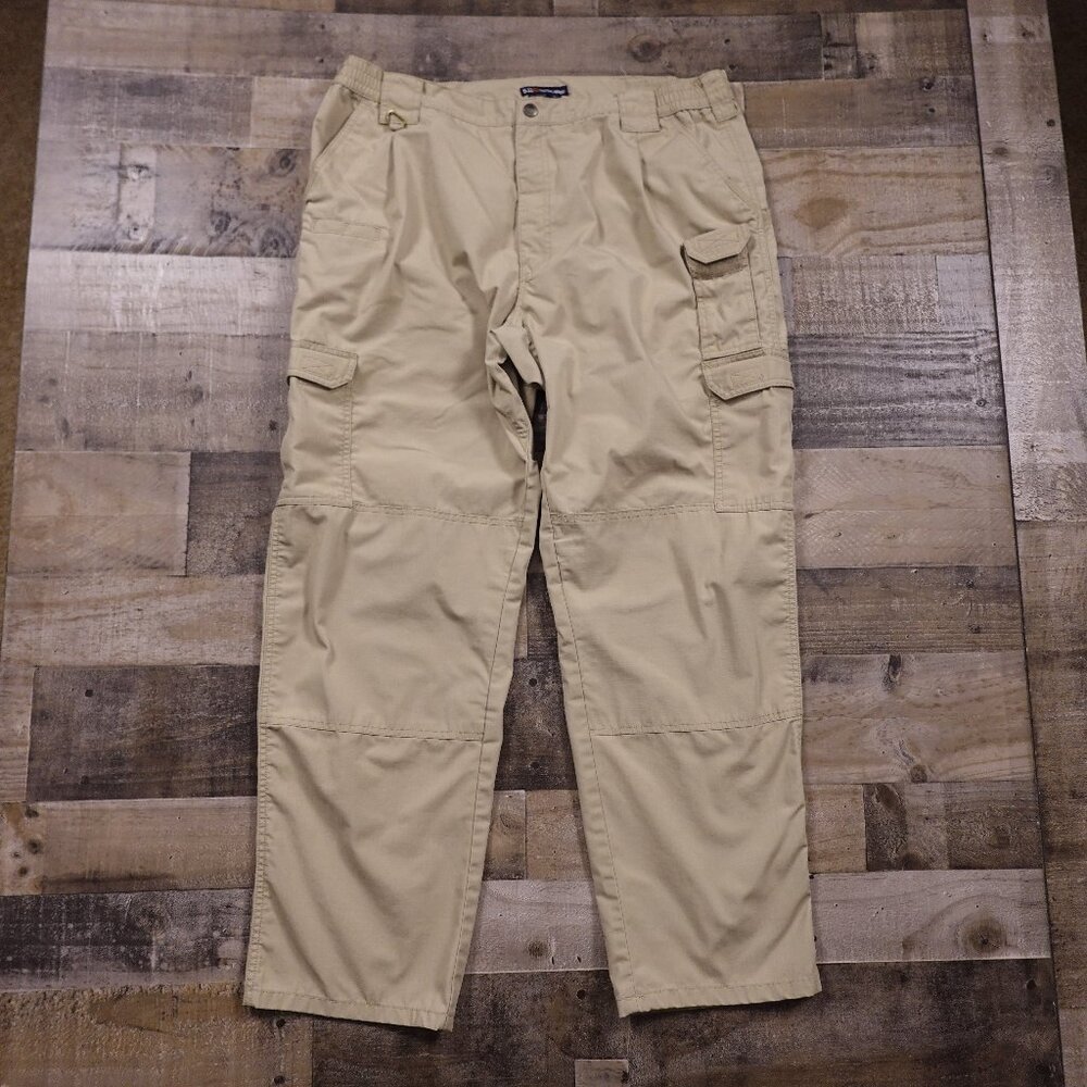 5.11 Tactical Taclite Pro Cargo Pants Men’s 40x32 Khaki Ripstop Utility